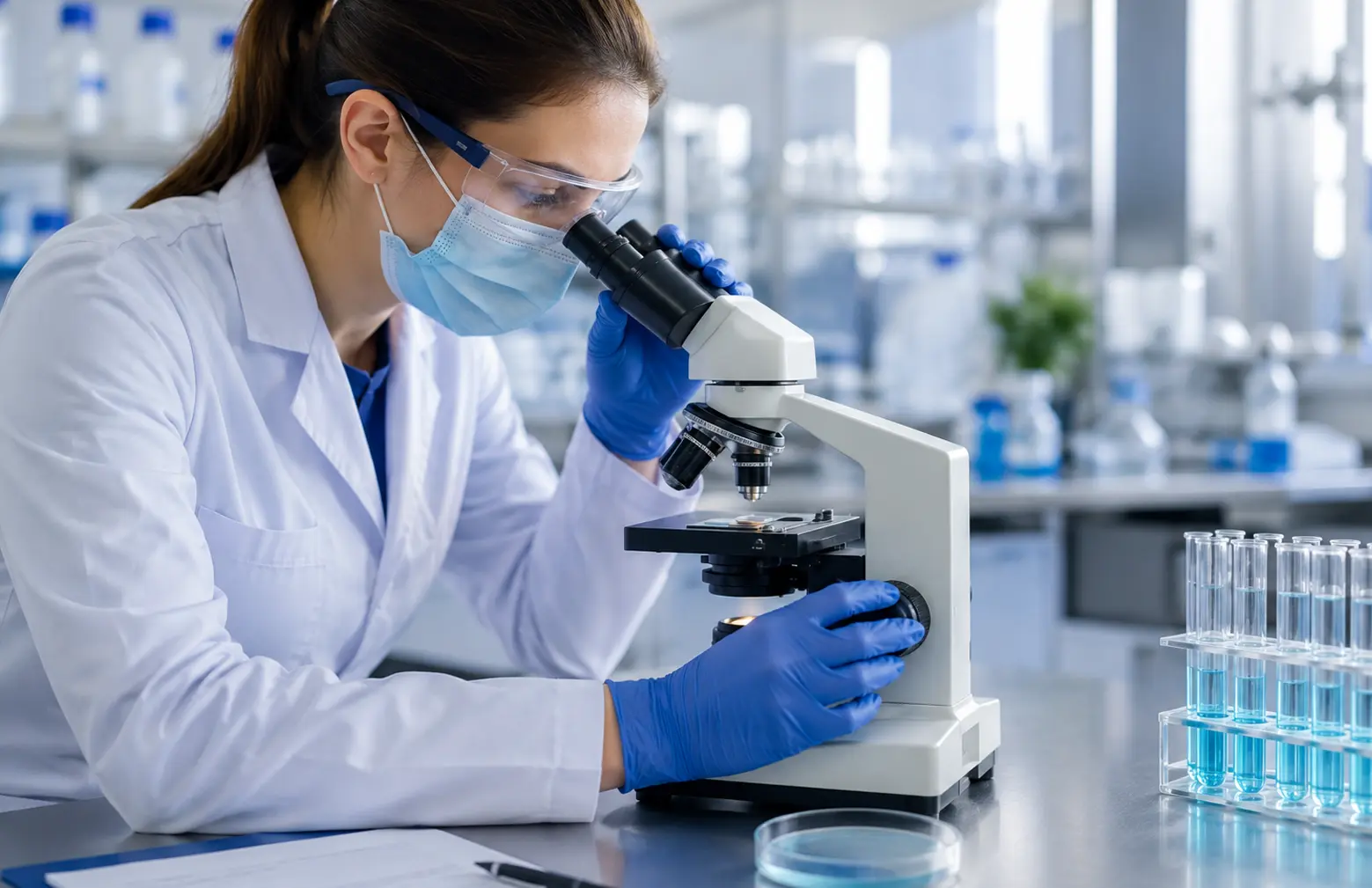 Análisis en laboratorio